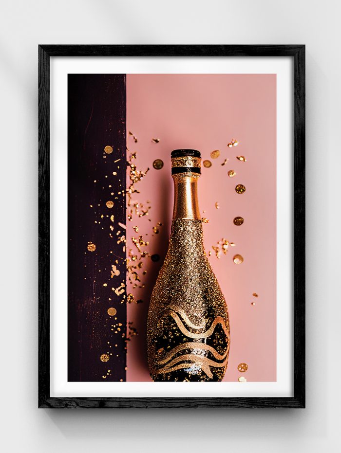 Barbie Champagne Poster