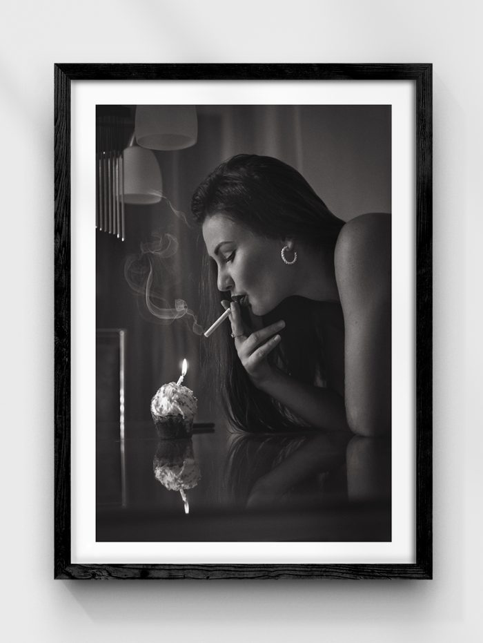 Cigarette Lady Poster