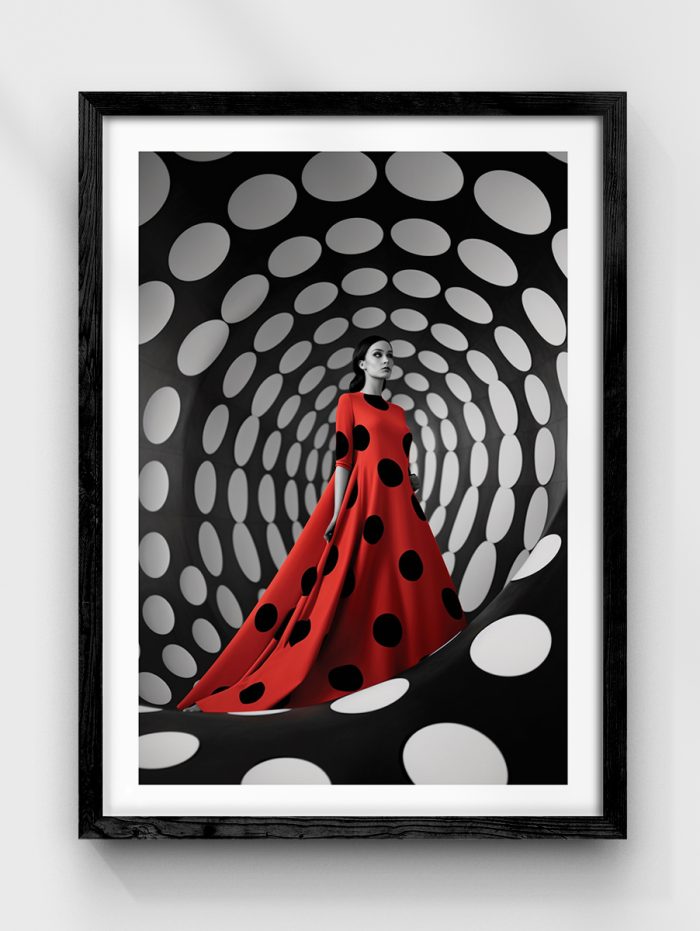 Flowing Gown Poster