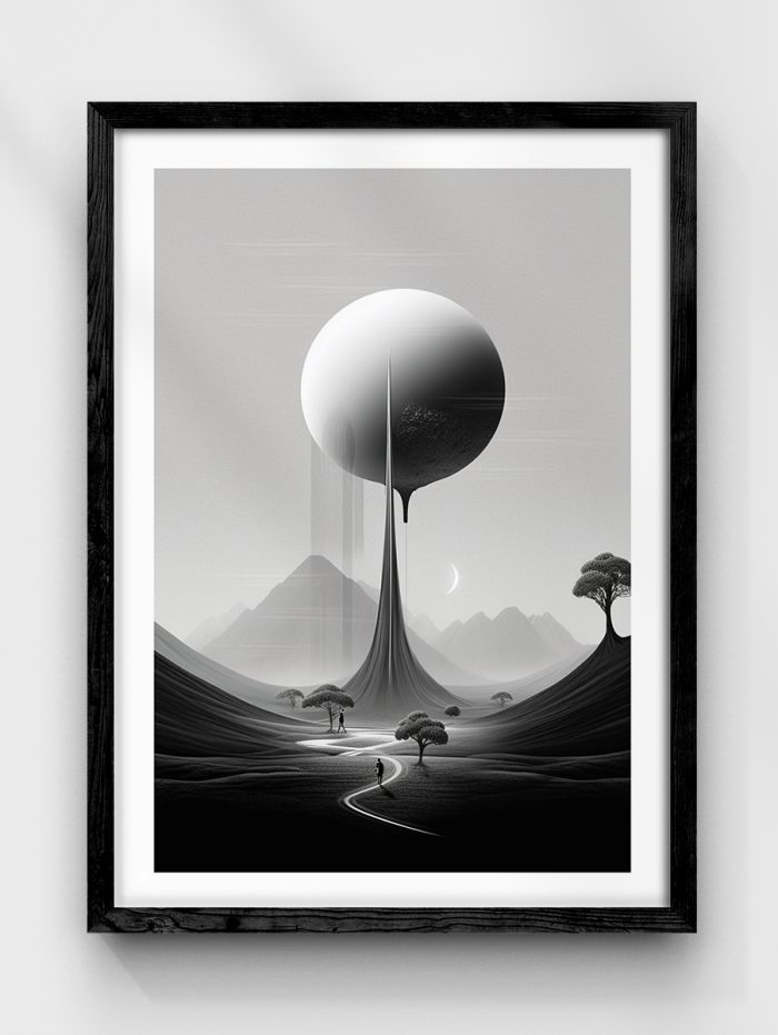 Futuristic Place Poster