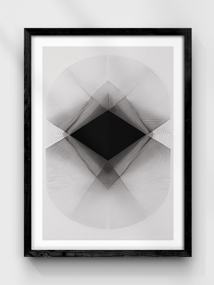 Minimal Geometric Poster