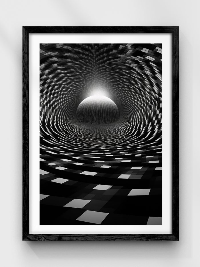 Spacetime Cosmic Poster