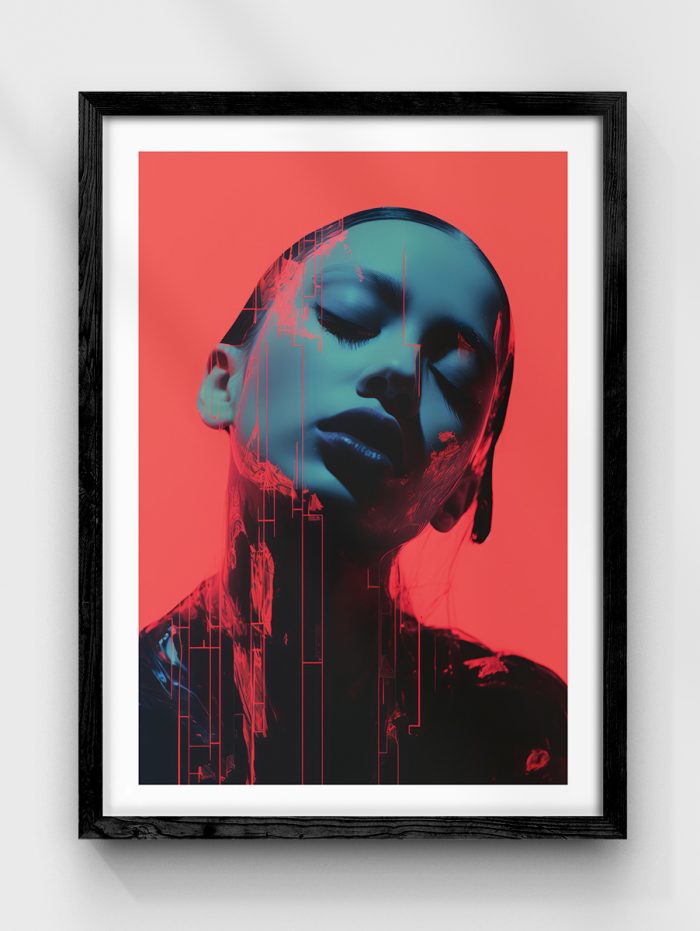 Art Portrait Poster