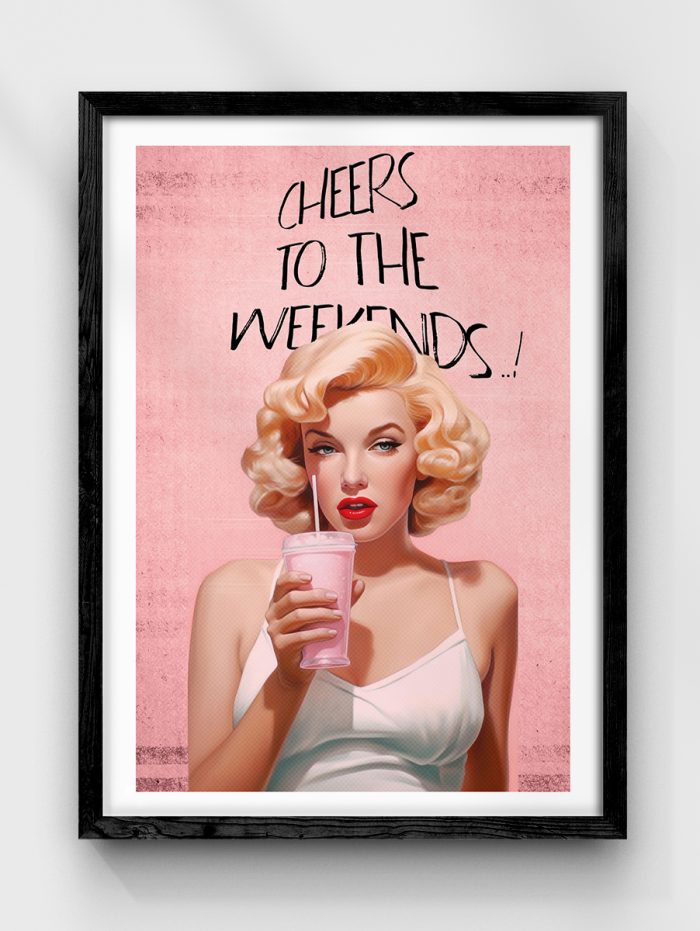 Cheers Weekend Poster