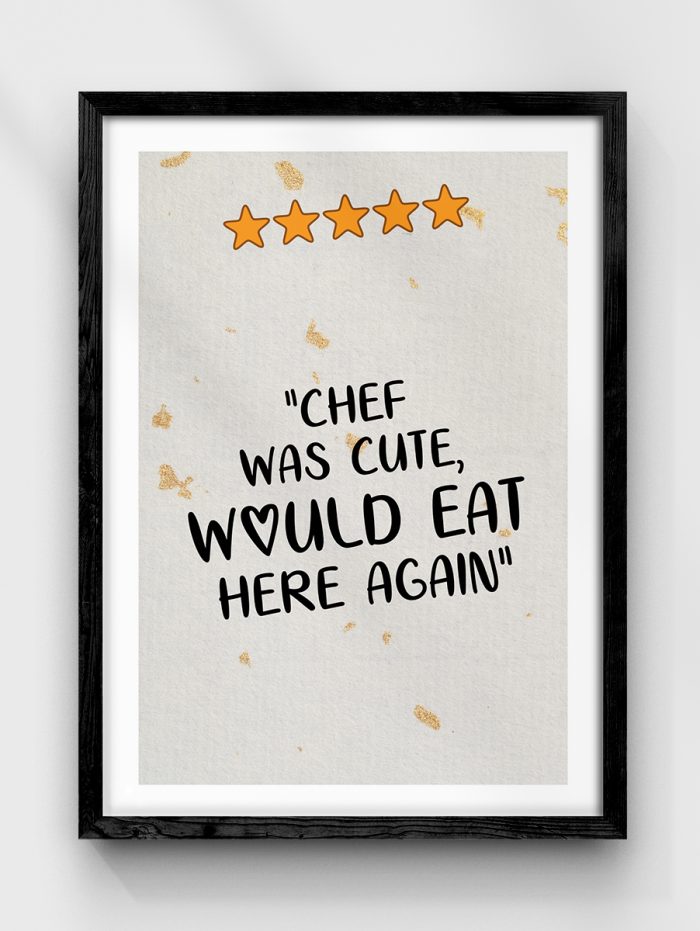 Chef Poster