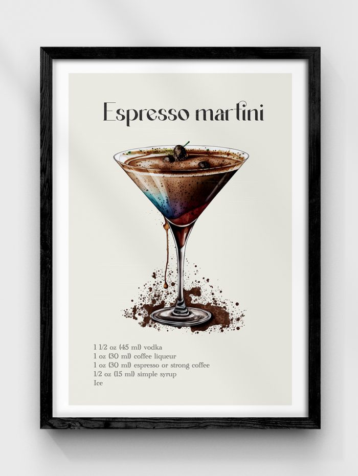 Espresso Martini Poster