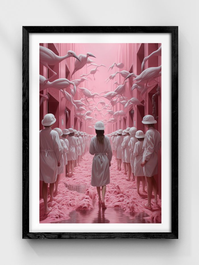 Fantasy Pink Poster