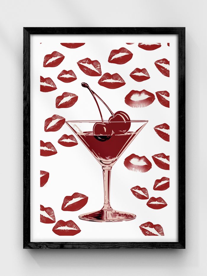 Kiss Drink Poster