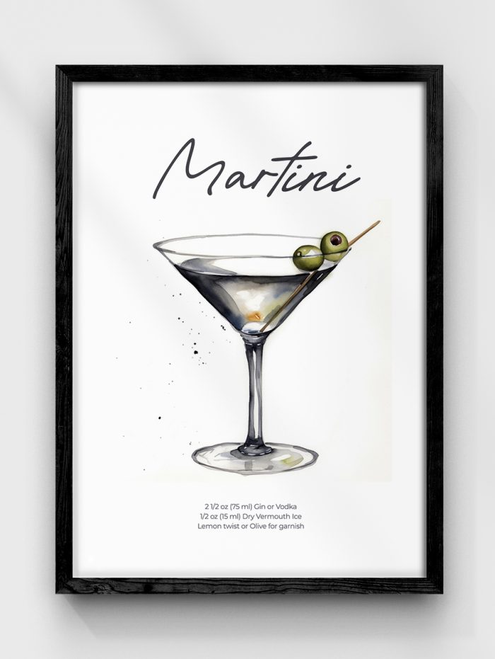 Martini Poster