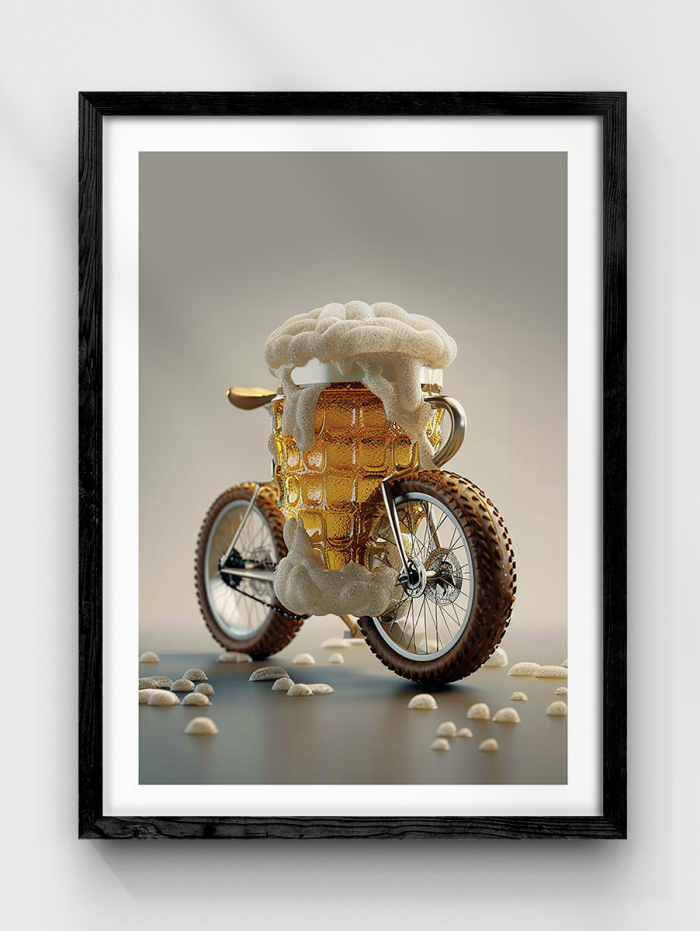 Bike Beer Poster