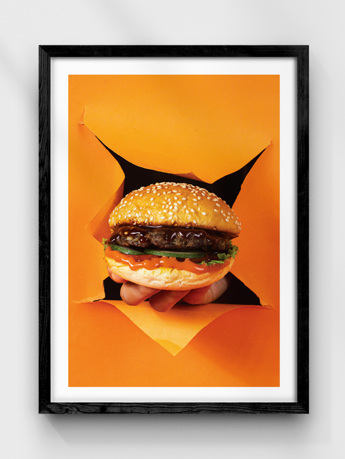 Burger Moment Poster