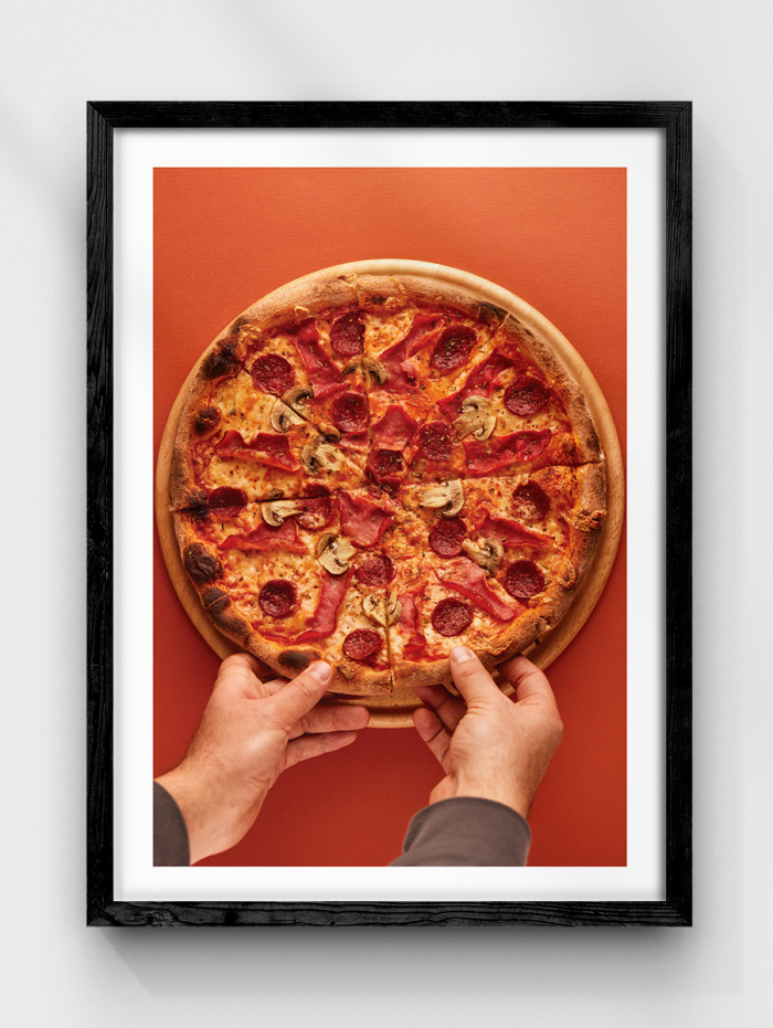 Pizza Moment Poster