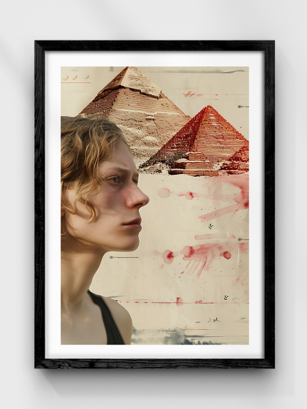 Pyramid Lady Poster