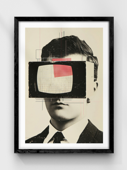 Virtual Retro Poster