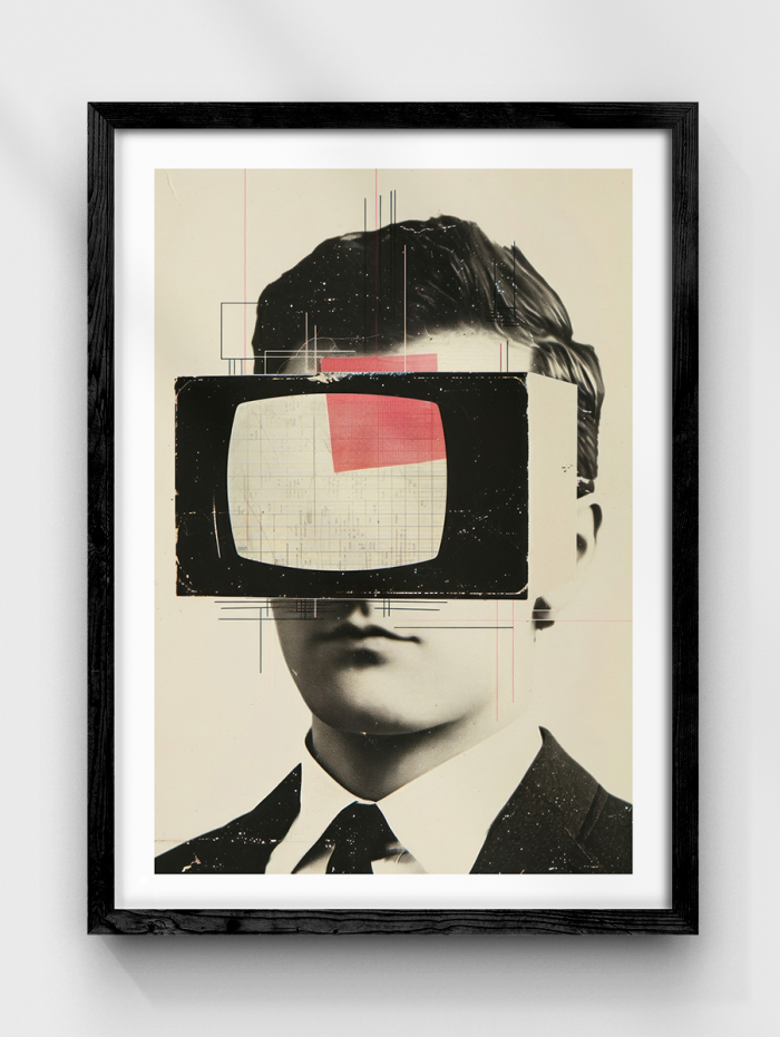 Virtual Retro Poster