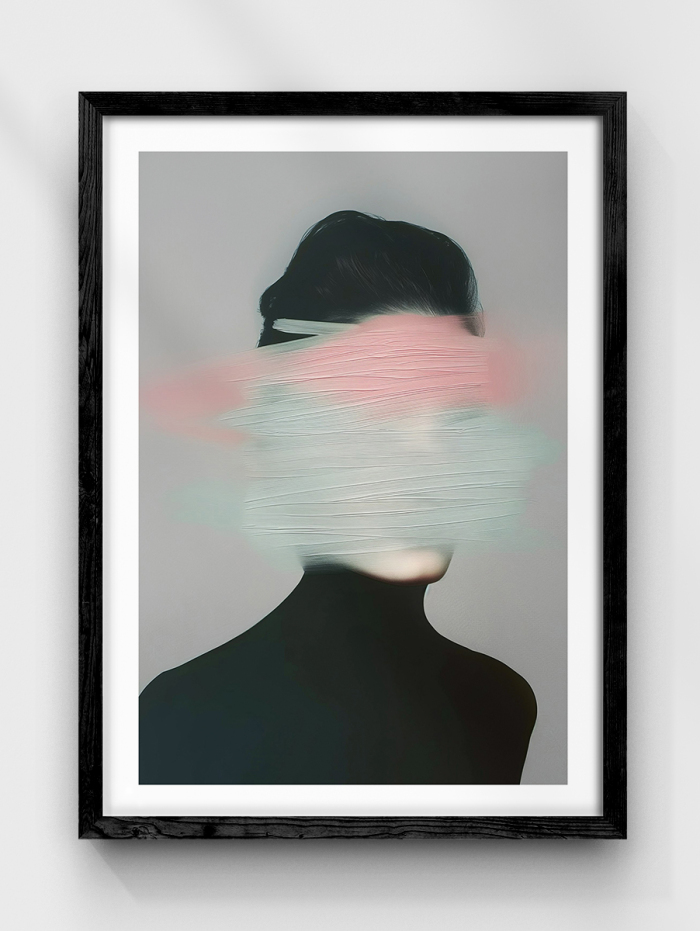 Abstract Human Poster