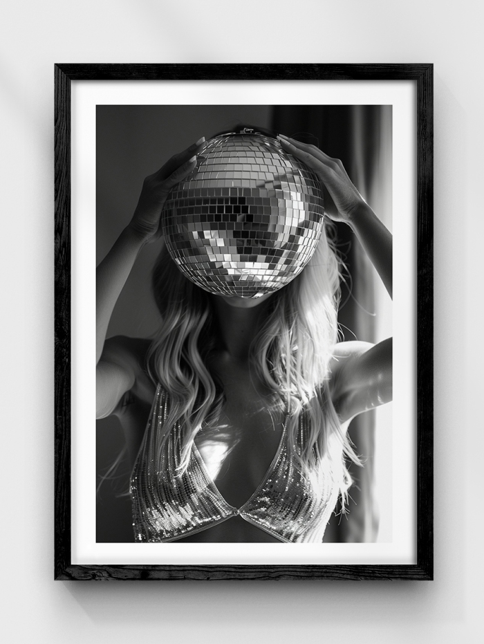 Disco Ball Poster