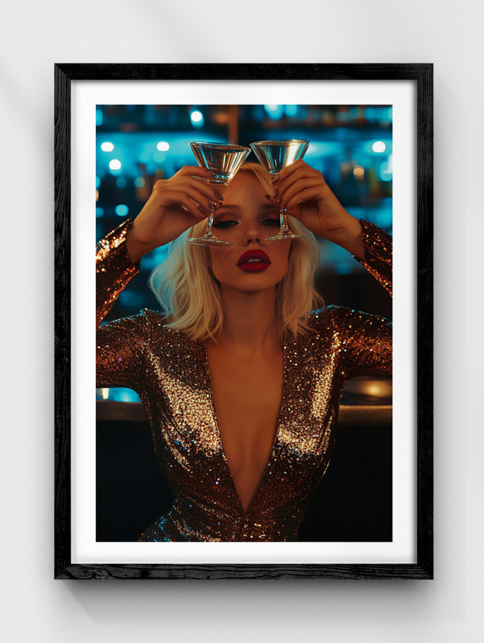 Glamorous Night Poster