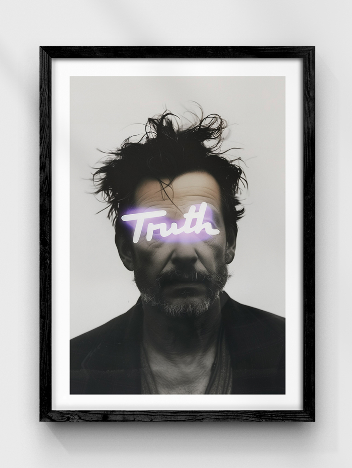 Truth Portrait Poster