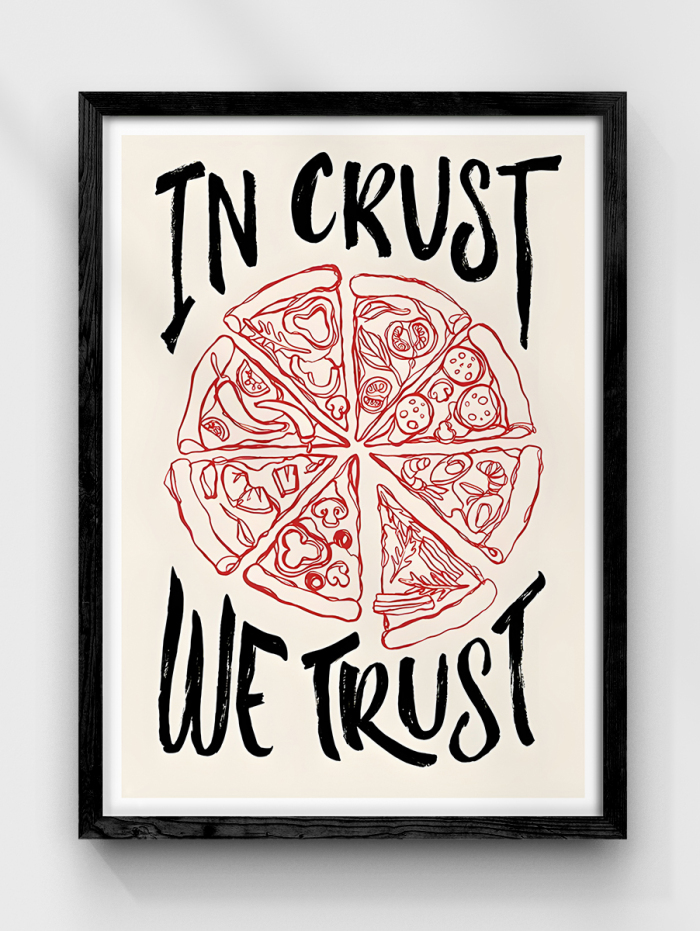 Crust Pizza Poster